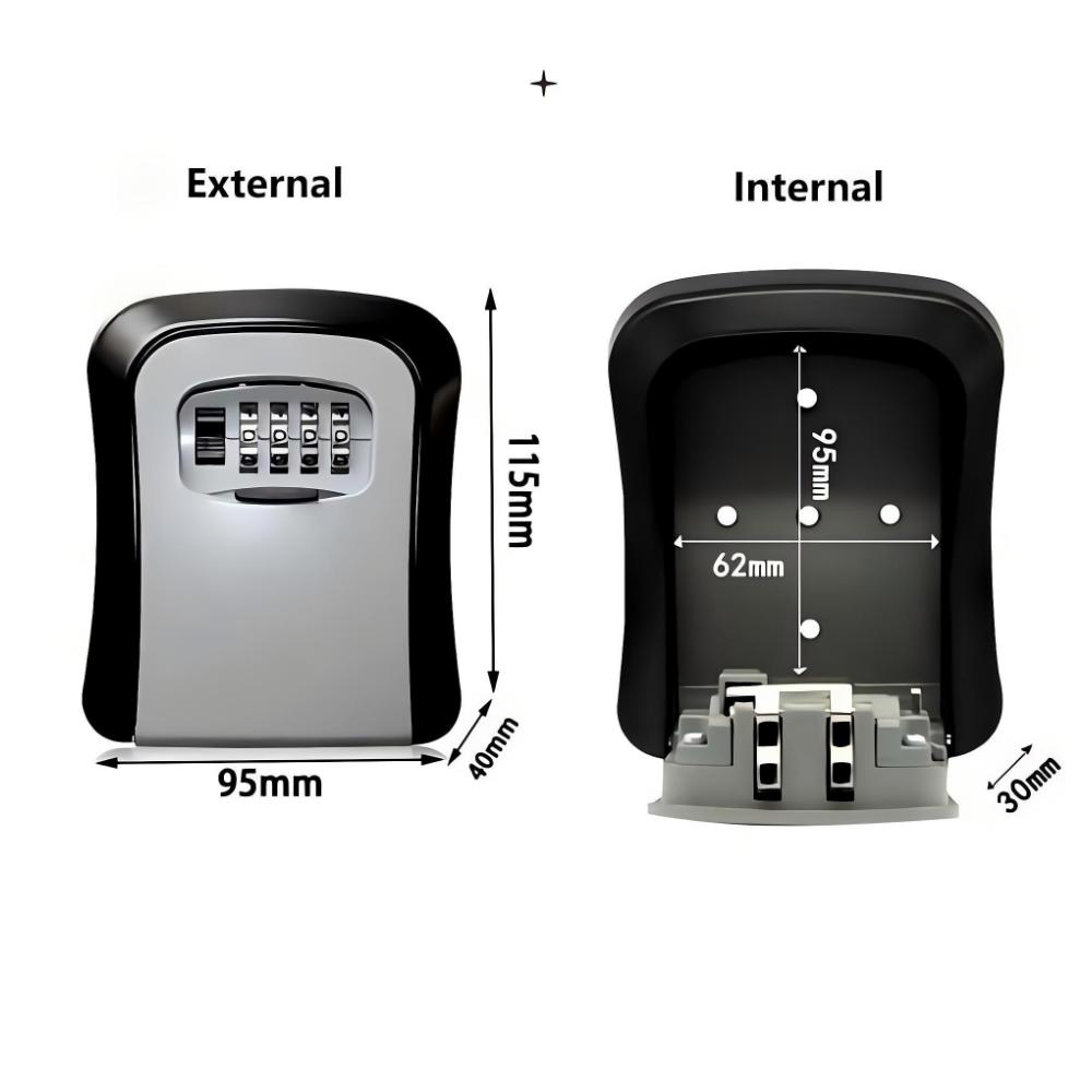 Lockbox Key Secure - Skrzynka na klucze do montażu na