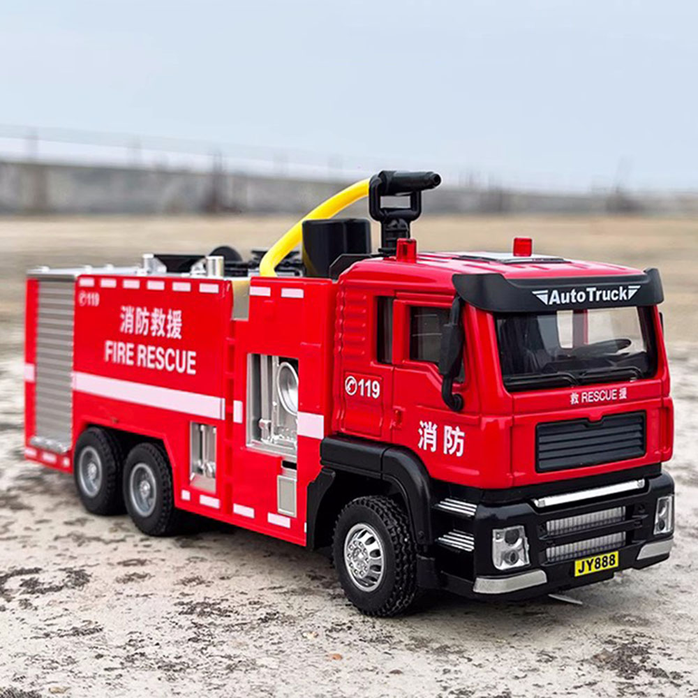 Fire Escape Ladder - 1/50 Model Samochodu Strażackiego z Drabinką,