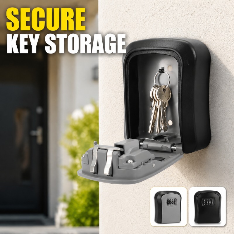 Lockbox Key Secure - Ścienny sejf na klucze z zamkiem