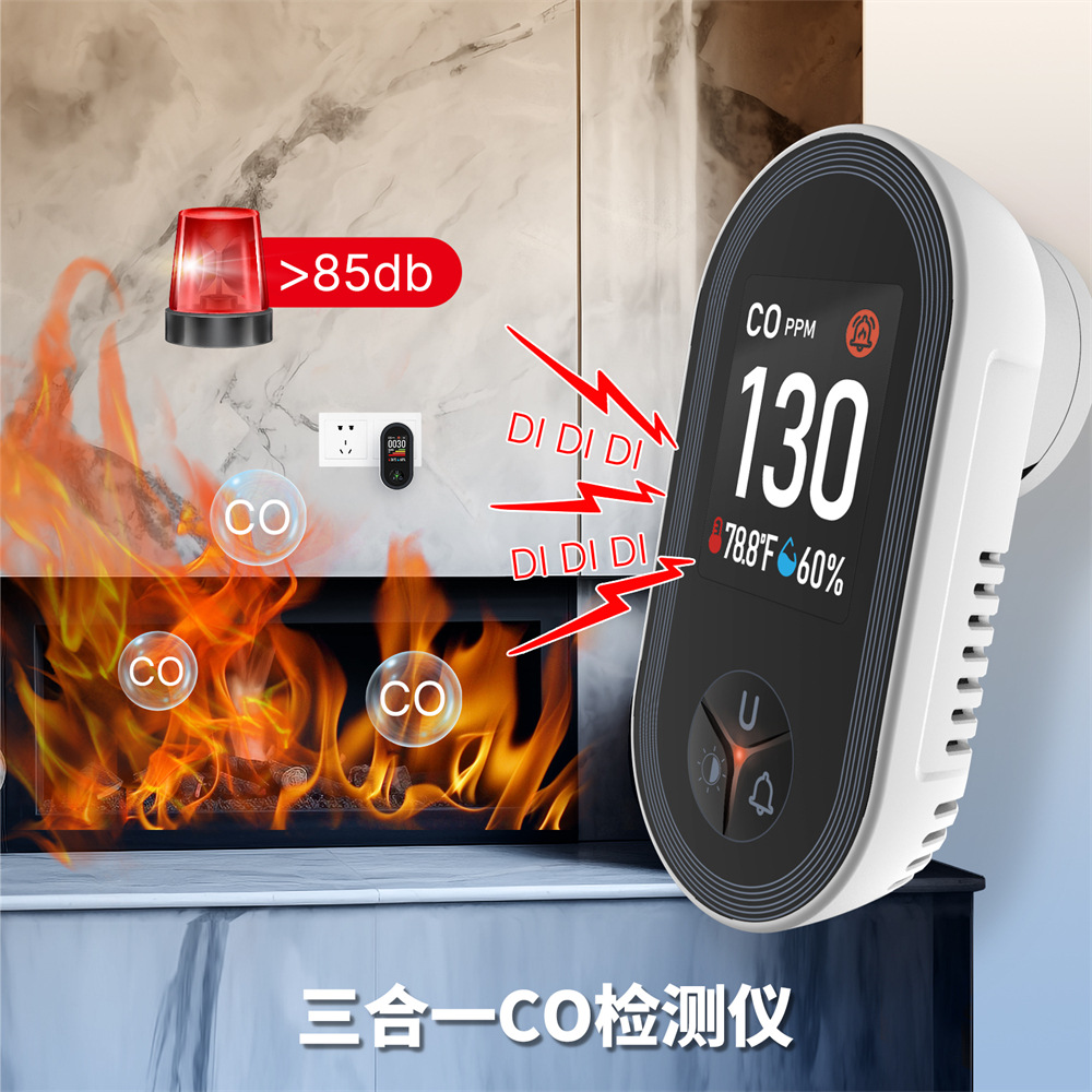 Detektor tlenku węgla 3 w 1 z  – Co Detector Plug recenzja i cena