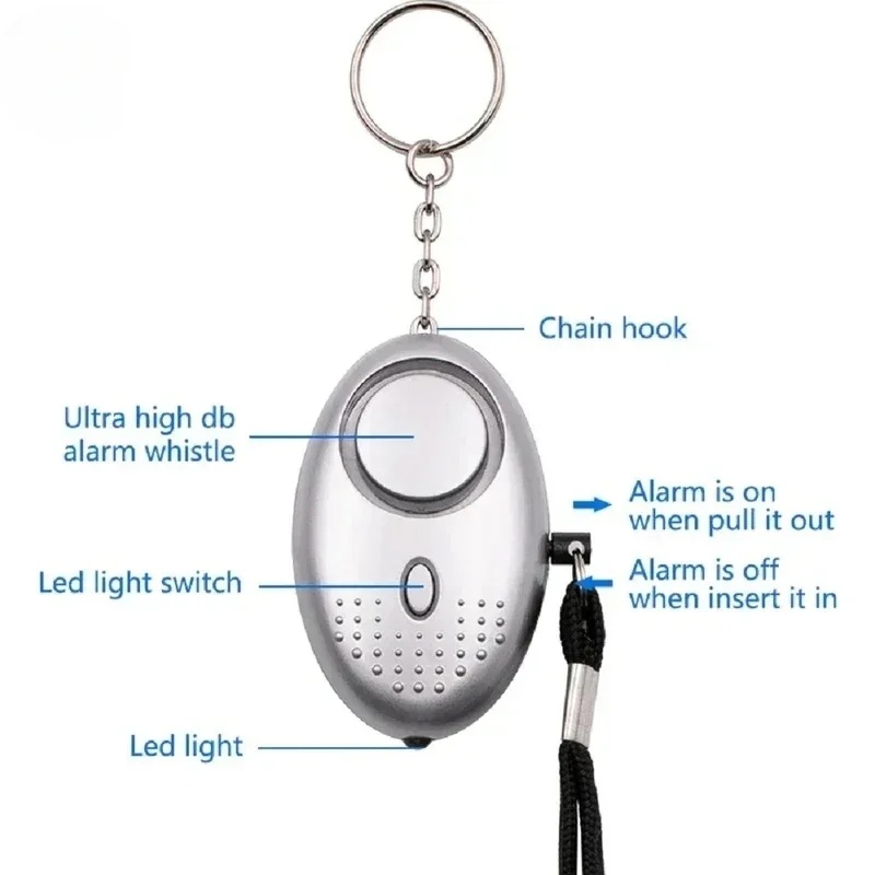 1/2 szt. Alarm samoobrony prze – Personal Alarm Keychain recenzja i cena
