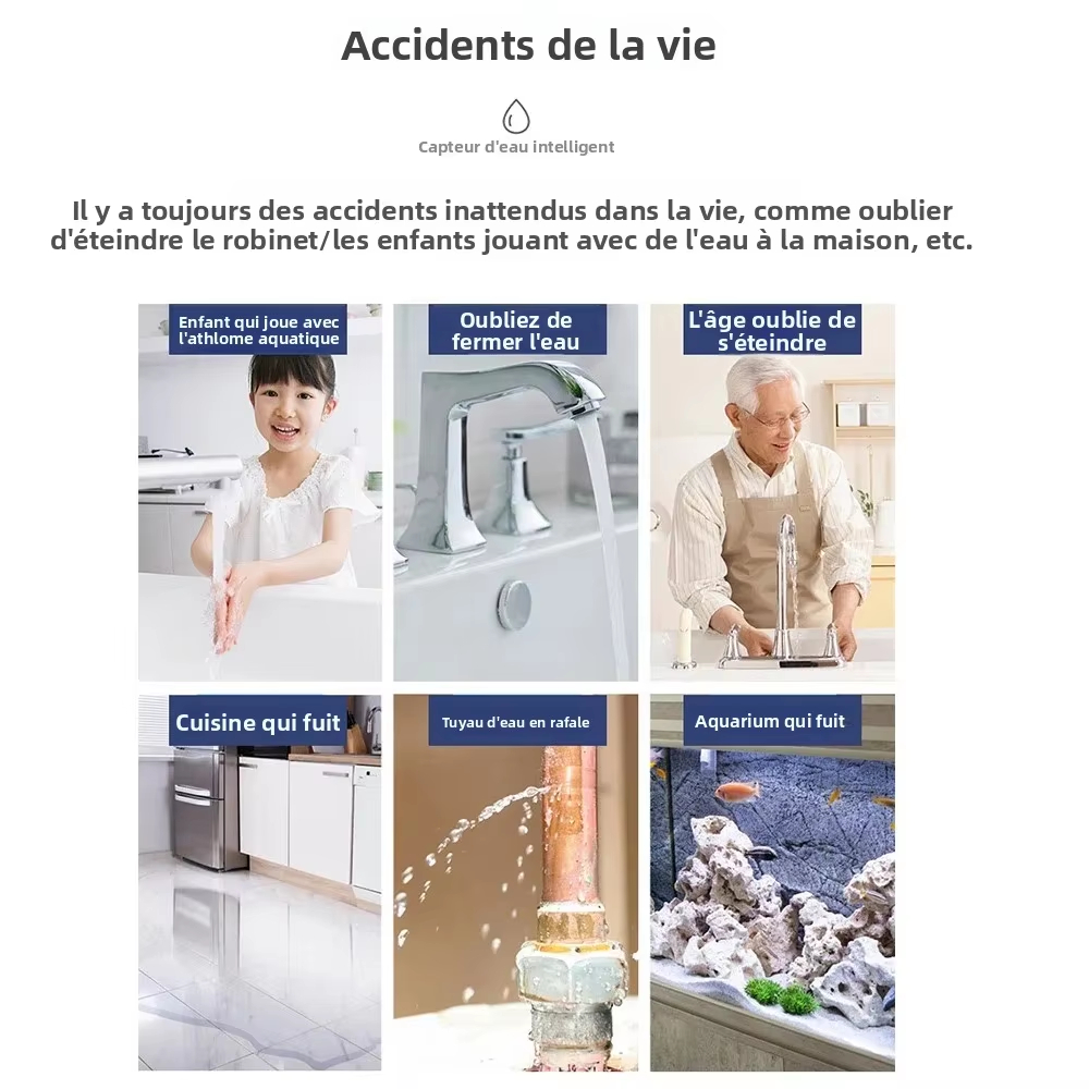 Współpracuje z aplikacją Tuya  – Water Alarm Sensor recenzja i cena