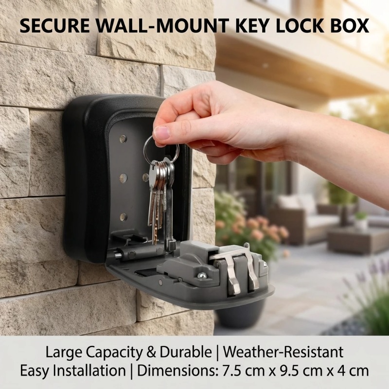 Ścienny sejf na klucze z zamki – Lockbox Key Secure recenzja i cena